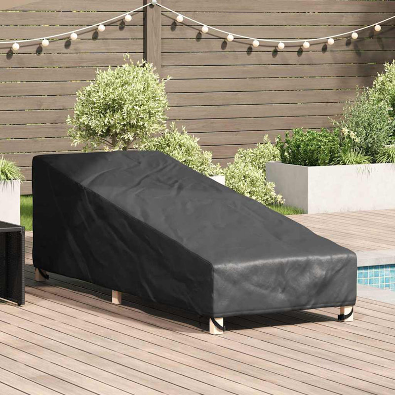 Outdoor Furniture Cover 195 X 76 X 80 Cm 210D Oxford Fabric