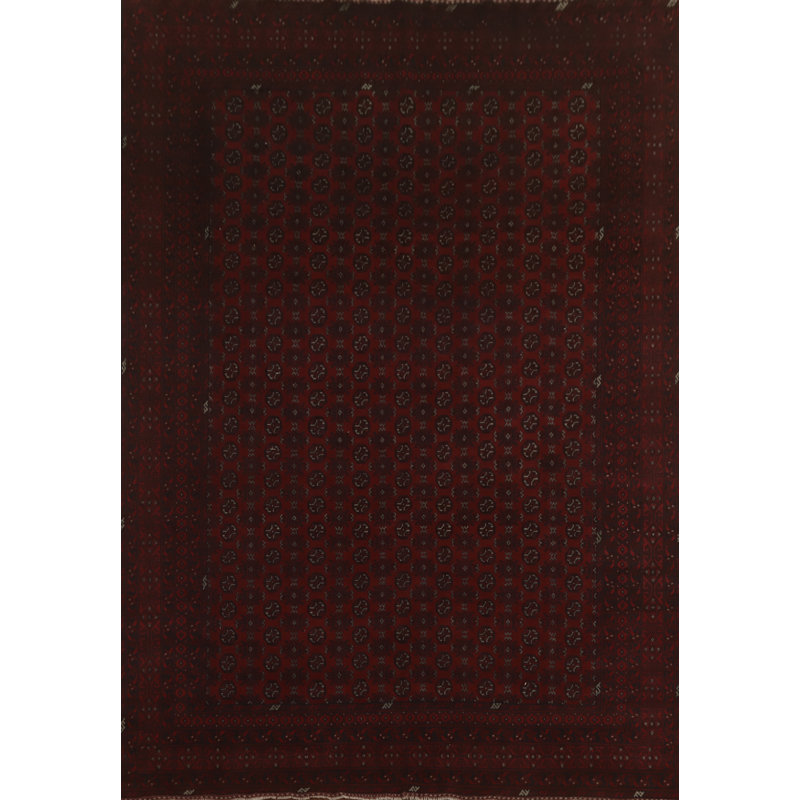 Tapis oriental à motif géométrique all-over 10 x 13