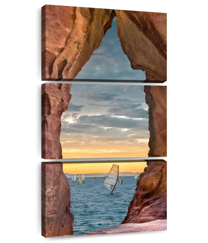Sea Cliff Arch, 75" H x 36" W