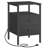 Pake 2 - Drawer 23.6" Tall Iron Nightstand with Storage and Built-In Outlets-75011535-132363138