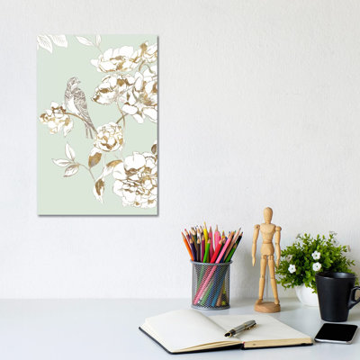 Silent Admiring 1 Piece Wrapped Canvas Wall Art