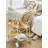 Movable Small Pushcart Small Cart Double Layered Coffee Table Leisure