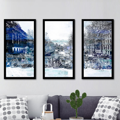 " Amsterdam I " 3 - Pieces