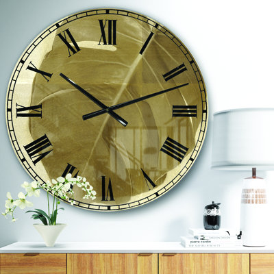 Horloge murale Botanical