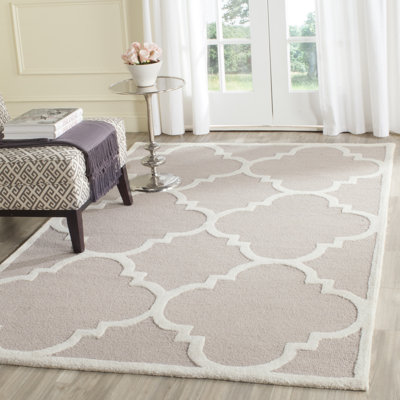 Cannen Hand Tufted Wool Geometric Rug