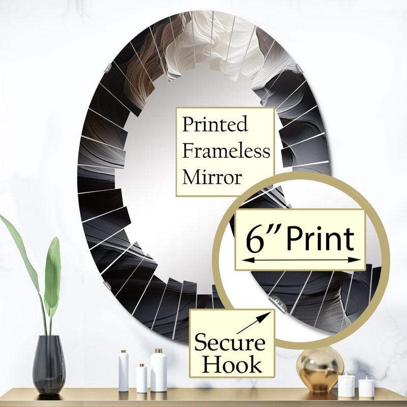 Miroir mural Harjot, 36 po x 24 po