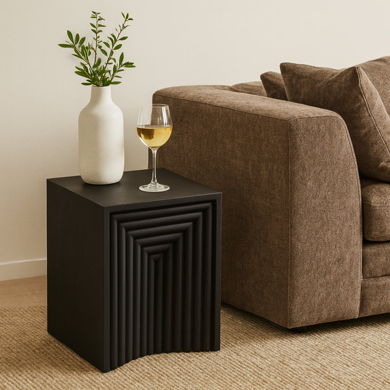 Table de bout Centennial, Noir