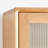 Modern simple log bookcase