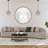 Benson Black Round End Table