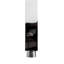 Bras de douche carré noir mat 6 po-59407689