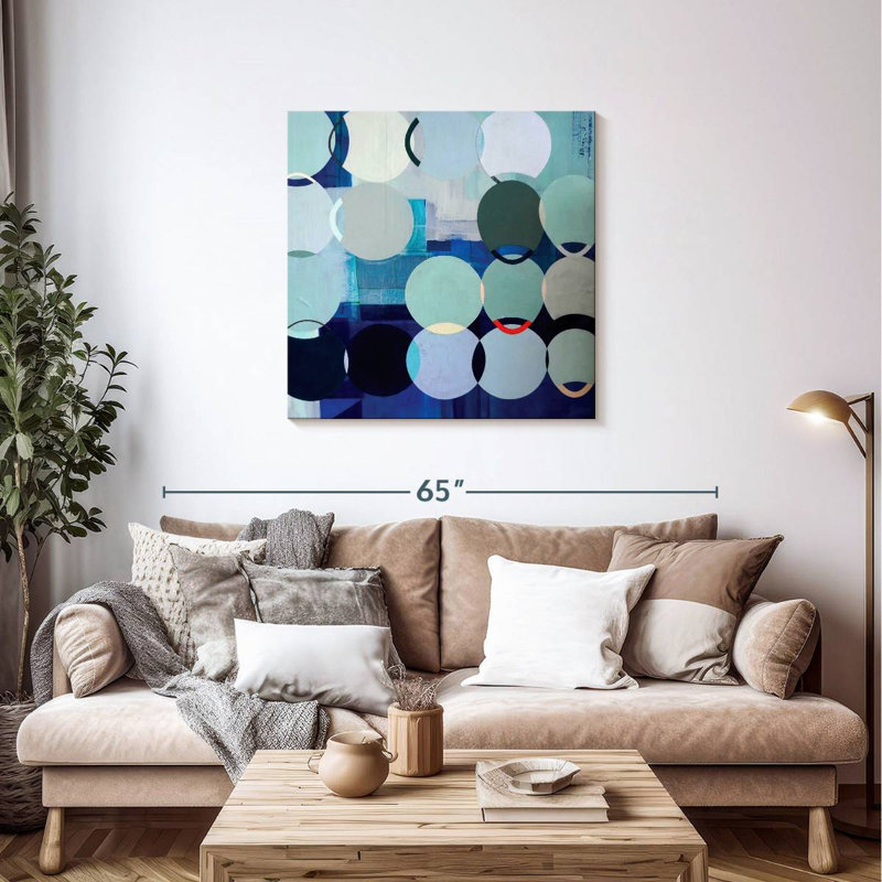 Circles No. 3, 36" H x 36" W