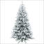Arbre de Noël artificiel enneigé avec neige-767702233