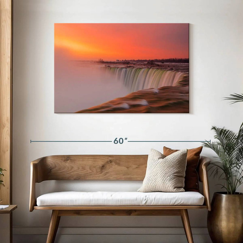 Alvord Niagara Falls Sunrise, 30" H x 45" W
