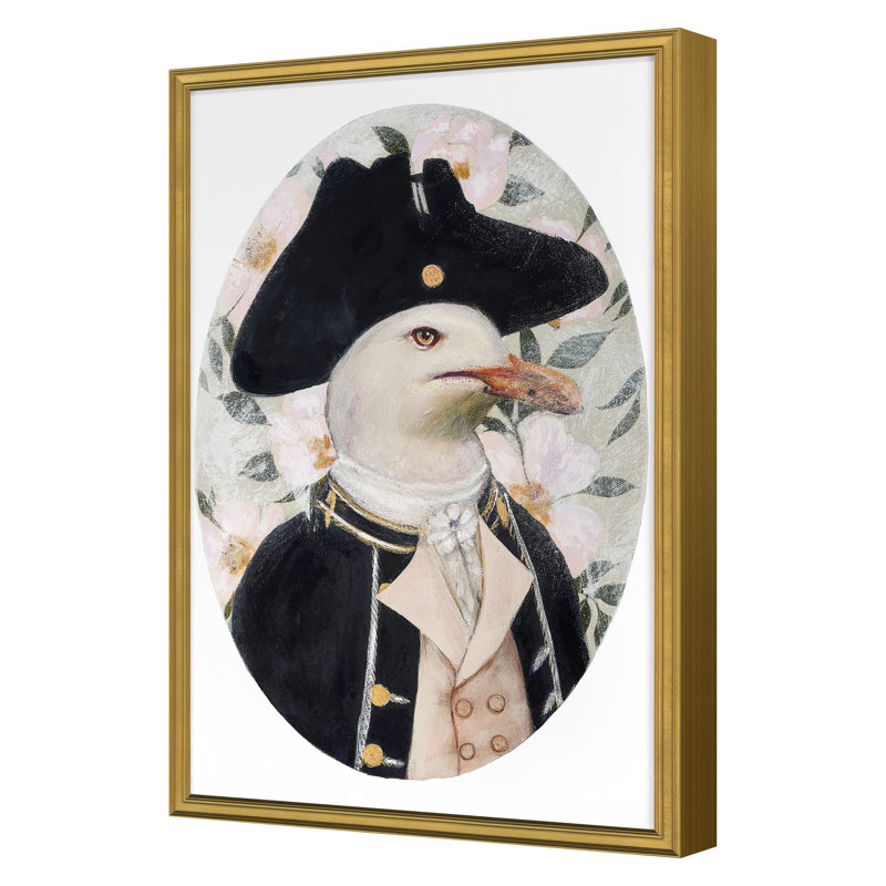 Eldric Print, 18" H x 12" W, Gold