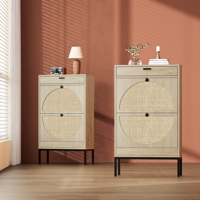 Armoire de rangement Boho, Nature