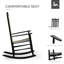 Chaise berçante à haut dossier Traditional-72564312