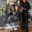 Fauteuil de massage en faux cuir