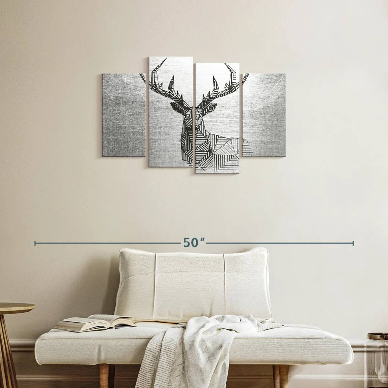 Cerf Brampt, H 22 po x l 36 po