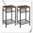 Brianica 14.96'' W Metal Nightstand
