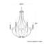 Crystal Empire 8 Light 30in x 38in Chandelier in White with Clear Radiance Crystals-2113843531-2113843529-2113843532