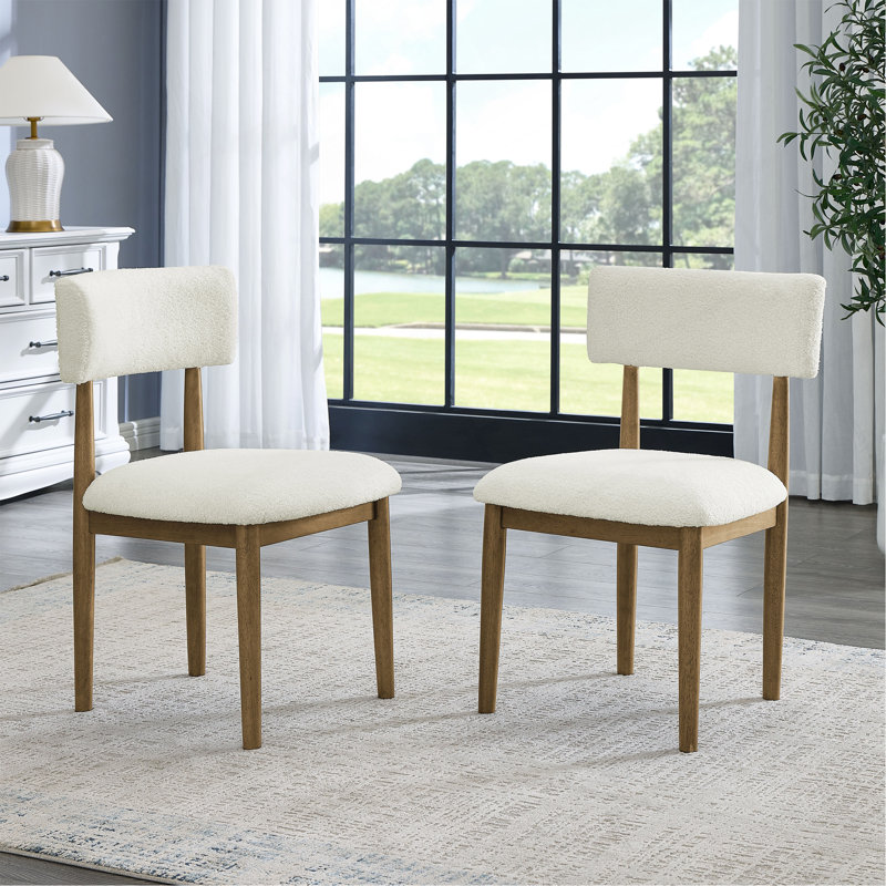 Ensemble de 2 chaises d'appoint Darla