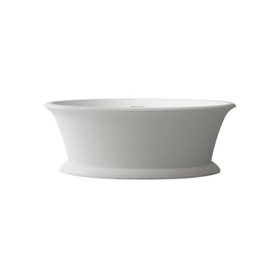 67'' x 31.5'' Freestanding Soaking Acrylic Bathtub