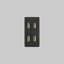 Outlet Module / USB / Black