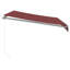 Manual Retractable Awning With LED-1774899734-1774899728