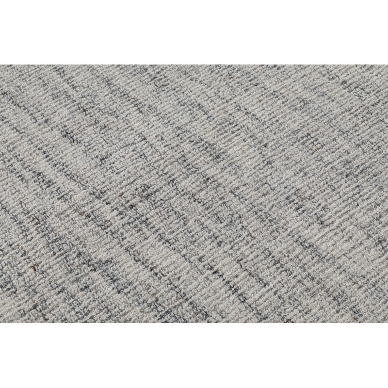 Hand Tufted Wool Frost Rug, Rectangle 2' x 3'