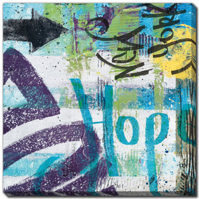 Art mural sur toile City Graffiti II