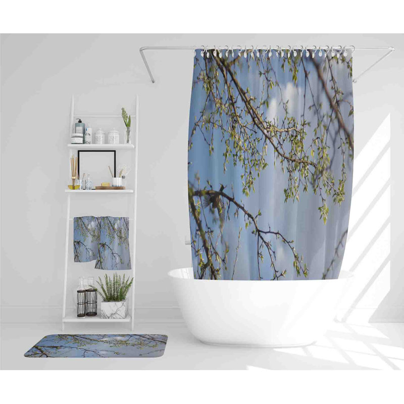 Nastaran Polyester Shower Curtain Set