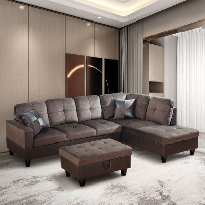 Larelle 103.5" Wide  Sofa & Chaise