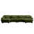 Velours vert