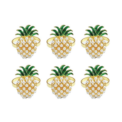 Rond de serviette ananas
