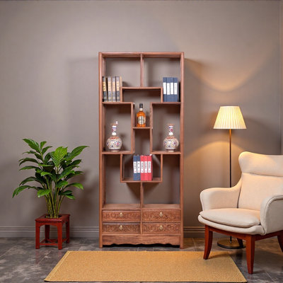 Nouvelle bibliothèque de style minimaliste chinois