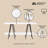 Celine 47" Console Table In White