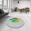 Tapis décoratif gris Railey-1221767061