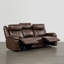 Canapé inclinable électrique en cuir véritable Zachery-733383978-733383977
