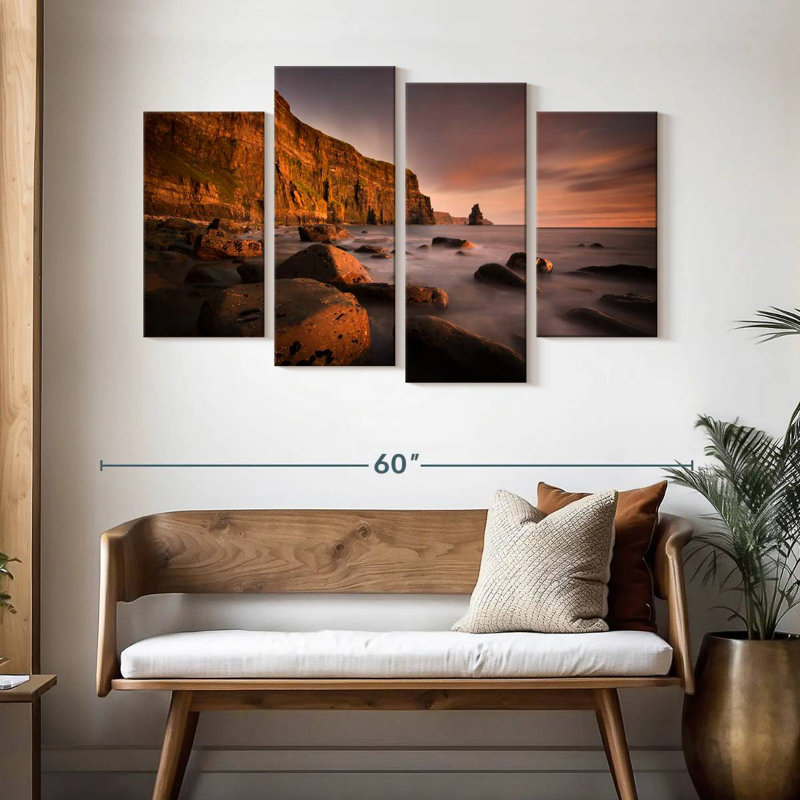 Keesha Misty Moher Cliffs, 32" H x 52" W