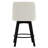 Swivel Upholstered 26'' Counter Stool Wood Leg-124606443-93801833-129453356