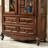 Nut-brown Solid Wood+Glass Display Cases