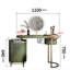 Philo Dressing Table with Mirror