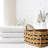 Seagrass And Jute Wicker Baskets