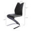 Mermaid-Inspired Dining Chair, Streamlined and Comfortable Chair for Home-85897306