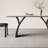 Minimalist retro rectangular dining table-273245347