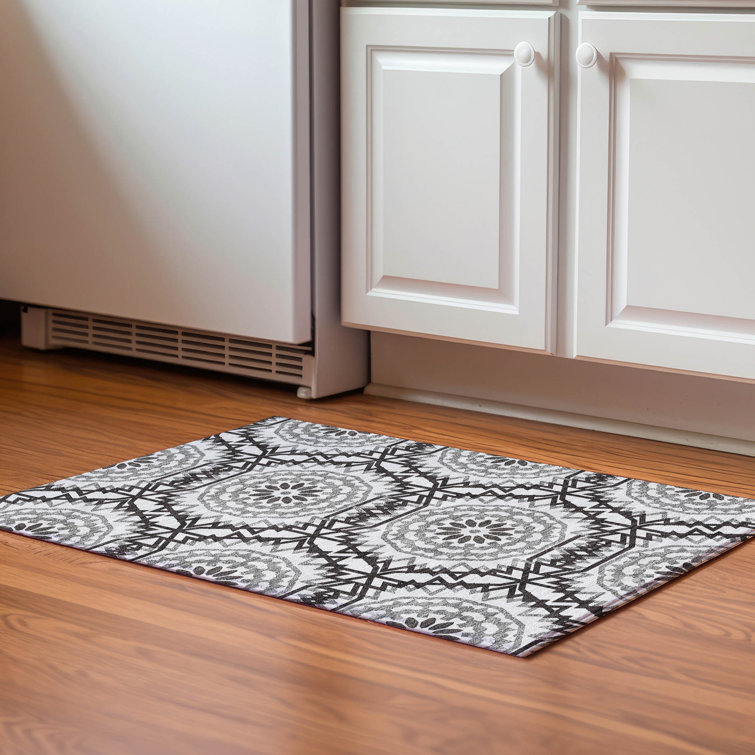 Premium Machine Washable Cerrito White Rug