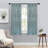 Finklea 100% Polyester Floral Room Darkening Grommet Curtain Panels-567929250-567929295