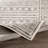 Alza Southwestern Gray/Black/Ivory Area Rug-378718604