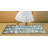 Ohanko Floral Synthetic Water Resistant Non-Skid Kitchen Mat