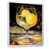 White Floater Framed